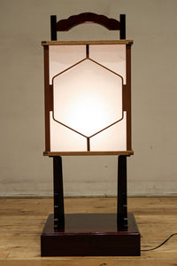 2色のコントラストが映える角型行灯(あんどん) DC7546 在庫2個