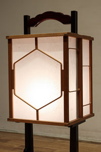 2色のコントラストが映える角型行灯(あんどん) DC7546 在庫2個