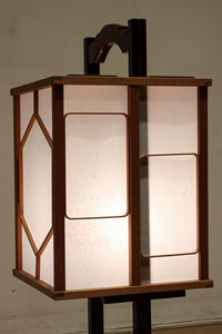 2色のコントラストが映える角型行灯(あんどん) DC7546 在庫2個