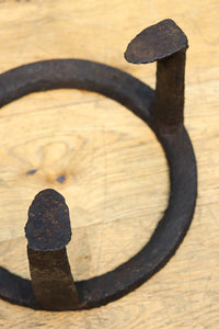 味わい溢れる三本爪の五徳 DC7578ab 在庫(a:0 b:1)個