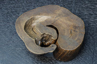 自然の雰囲気を活かした切り株の置台 DC7604