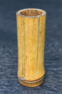 竹の色合が美しい上品な佇まいをした花カゴ DC7607