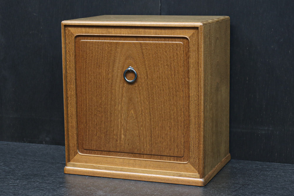 穏やかな杢目で上品な面持ちある慳貪戸の器局(共箱付き) DC7612 在庫1