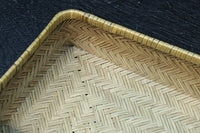 小物の収納に網代編みの小型行李(こうり) DC7626a