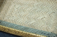 小物の収納に網代編みの小型行李(こうり) DC7626a