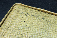 小物の収納に網代編みの小型行李(こうり) DC7626a