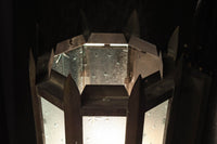 特大サイズ!!星模様入りガラスで煌びやかな八角柱ブラケット DC7639