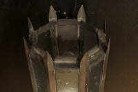 特大サイズ!!星模様入りガラスで煌びやかな八角柱ブラケット DC7639