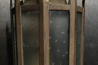 特大サイズ!!星模様入りガラスで煌びやかな八角柱ブラケット DC7639