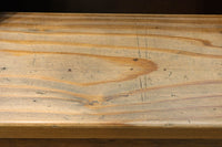 温かみある風合いの木地色の踏み台 DC7645