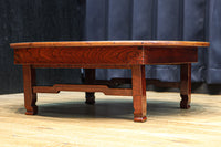 穏やかな流れの杢目が引き立つちゃぶ台 DC7670