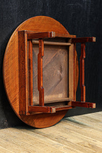 穏やかな流れの杢目が引き立つちゃぶ台 DC7670