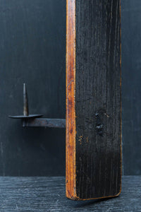 時代を経た貫禄のある壁掛け式ろうそく立て DC7675