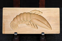 立派な海老の姿を描いた菓子型 DC7714a