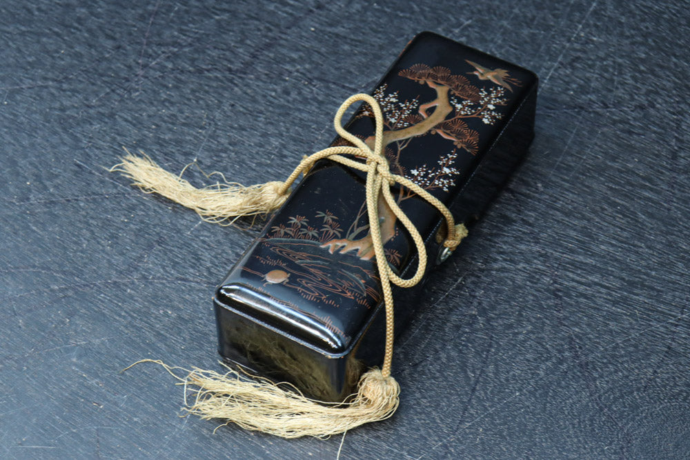 海軍文箱 クロさん専用 漆器 文箱 錨と花のデザイン 海軍文箱 クロさん専用 漆器 文箱 錨と花のデザイン 海軍文