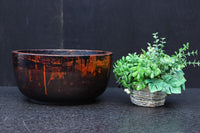 漆の味わいが時代を感じさせる鉢 DC7754