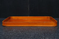 春慶塗りの艶みある色合いで上品な角盆 DC7759