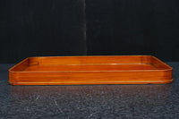 春慶塗りの艶みある色合いで上品な角盆 DC7759