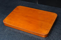 春慶塗りの艶みある色合いで上品な角盆 DC7759