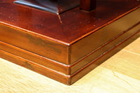 朱の木製フレームで華やかな角型行灯(あんどん) DC7782