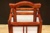 朱の木製フレームで華やかな角型行灯(あんどん) DC7782