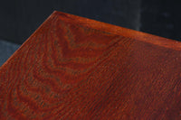 小サイズ!! 杢目の流れが美しく艶やかな朱漆の飾り台 DC7790