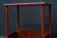 小サイズ!! 杢目の流れが美しく艶やかな朱漆の飾り台 DC7790