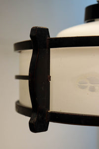 小花と小鳥の透かし模様が可愛らしい電笠DC7830