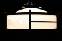 小花と小鳥の透かし模様が可愛らしい電笠DC7830