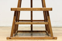 やぐら組みが見事な木地色の庄内踏み台 DC7852