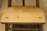 やぐら組みが見事な木地色の庄内踏み台 DC7852