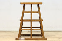 やぐら組みが見事な木地色の庄内踏み台 DC7852