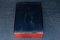 見事な蒔絵の朱漆の小箱 DC7857