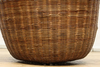 中型サイズ!! 丸みを帯びた優しいシルエットの丸カゴ DC7862