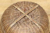 中型サイズ!! 丸みを帯びた優しいシルエットの丸カゴ DC7862