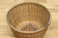 中型サイズ!! 丸みを帯びた優しいシルエットの丸カゴ DC7862