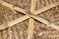 中型サイズ!! 深さのある柔らかい色合いの丸カゴ DC7863