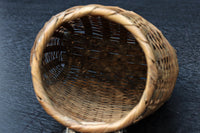 ツートンの色合いが素敵な魚籠(びく) DC7867