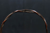 深い色彩で落ち着きのある小さな持ち手付き花カゴ DC7869