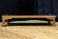 木地色の優雅な杢目が浮かぶ置台 DC7870