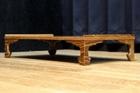 木地色の優雅な杢目が浮かぶ置台 DC7870