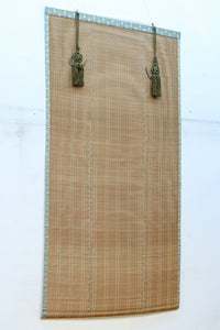 格式高い縁取りや装飾金具が風情溢れる御簾(みす) DC7885