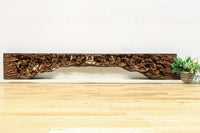 14人のお坊さんの交流会を細やかに描いた彫刻飾り DC7906