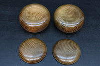 優美な杢目で温かみのある碁笥 DC7918 在庫2個