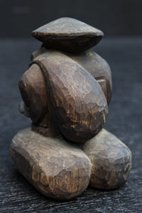 温かみ溢れる木彫りの小さな大黒様 DC7922abc 在庫(a:1 b:1 c:0)個