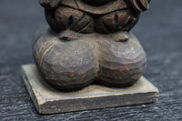 温かみ溢れる木彫りの小さな大黒様 DC7922abc 在庫(a:1 b:1 c:0)個