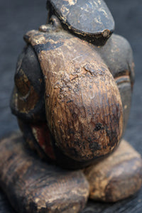 温かみ溢れる木彫りの小さな大黒様 DC7922abc 在庫(a:1 b:1 c:0)個