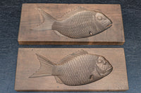 細部まで丁寧に彫られて躍動感のある大型サイズ鯛の菓子型 DC7929bc 在庫(b:0 c:1)個