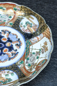 Imari medium-sized round plate DC7934