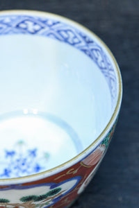 縁起物の絵柄が映える古伊万里の向付 DC7936 在庫13個